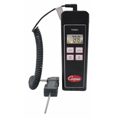 NIST Digital Thermistor Thermometer, -40 Degrees to 302 Degrees F -  COOPER-ATKINS, TM99A