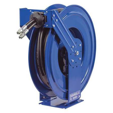 Combination Air/Water Reel, 1/2 in Hose Dia., 50 ft Length, 2,500 psi -  COXREELS, TDMP-N-450
