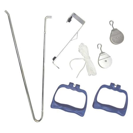 Dmi 660-2030-0000 Door Pulley Exercise Set,Metal,Blue
