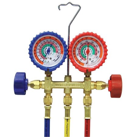 Imperial Mechanical Manifold Gauge Set, 2-Valve 443-C | Zoro.com