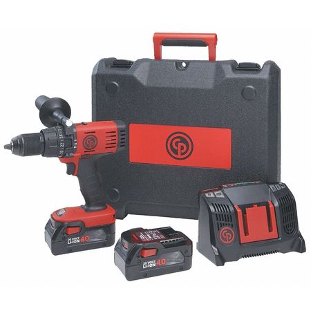 20V Hammer Drill, Battery Included, 1/16"" to 1/2"" Chuck -  CHICAGO PNEUMATIC, CP8548K