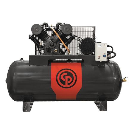 Chicago Pneumatic Electric Air Compressor, 2 Stage, 35 cfm ...