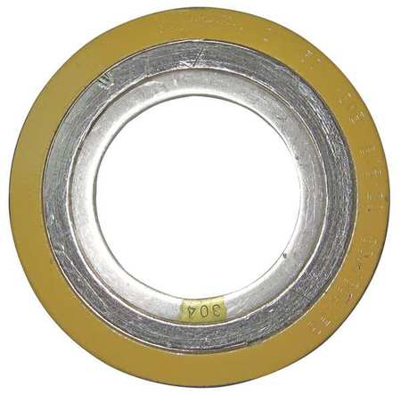 Flexitallic Spiral Wound Metal Gasket, 1 In, 304SS CGI | Zoro.com