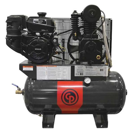 Chicago Pneumatic Stationary Air Compressor, 14 HP, Kohler RCPC1430G ...