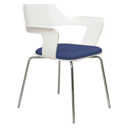 Stck Chair,Flx Poy Shll,Wht/Crocus -  KFI, 2500-WHITE-CROCUS