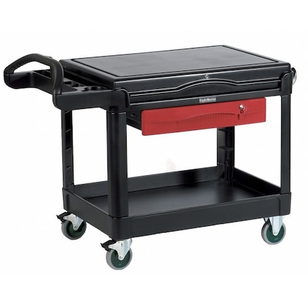 Rubbermaid Drawer, 40 lb., Red, Steel, 25 In. L FG459300RED | Zoro.com