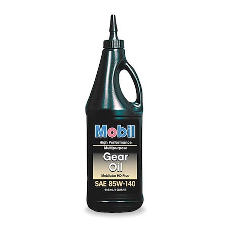 Mobil Mobilube HD Plus 85w140, Gear Oil, 1 qt 102514 | Zoro.com