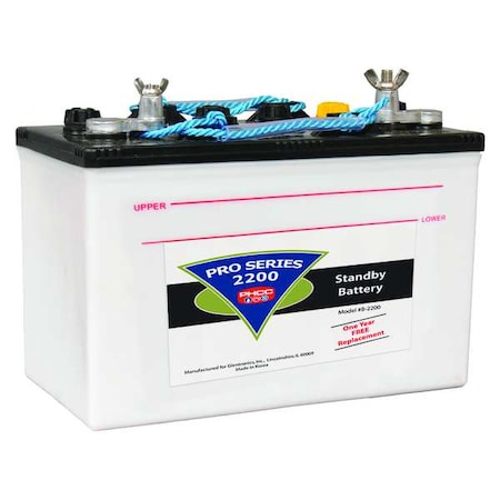 battery cycle deep 2200 pro series zoro phcc