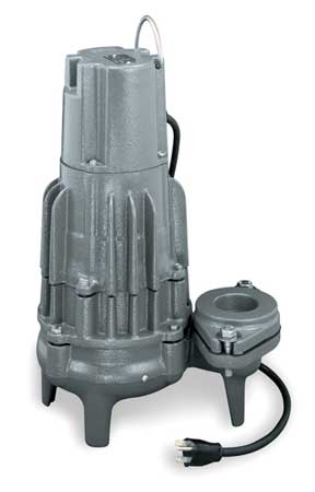 Waste-Mate 1/2 HP 2"" Manual Submersible Sewage Pump 115V -  ZOELLER, N292
