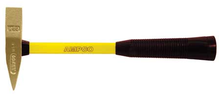 Scaling Hammer,48 Oz,Nonsparking -  AMPCO SAFETY TOOLS, H-61FG