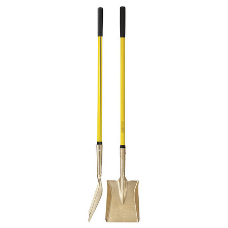 Shovel,Square Point -  AMPCO SAFETY TOOLS, S-82FG