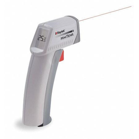 Infrared Thermometer, LCD, 0 Degrees  to 750 Degrees F, Single Dot Laser Sighting -  RAYTEK, RAYMT4U