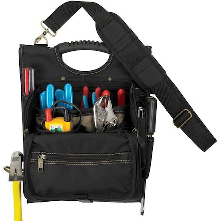 tool pouch with shoulder strap