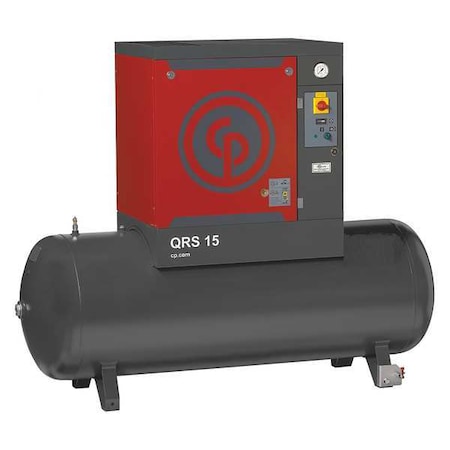 Chicago Pneumatic Rotary Screw Air Compressor, 15HP, 3Ph QRS 15 HP ...