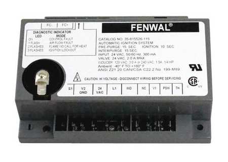 Control Board, 24V -  FENWAL, 35-615526-115