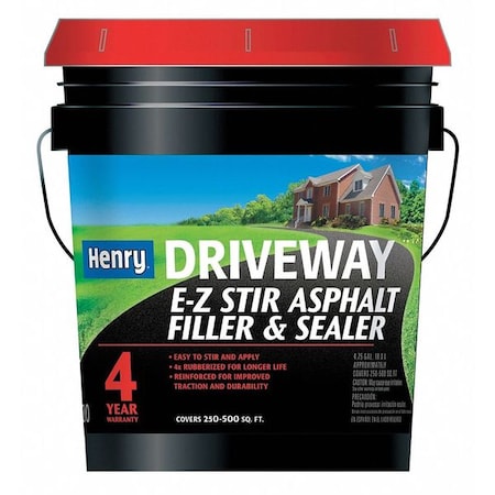 Henry Asphalt Filler & Sealer, 4.75gal, Black HE200GR074 ...
