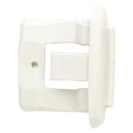 Ge Dishwasher Rack Slide End Cap WD12X10304 | Zoro.com