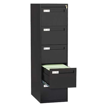 Tennsco V285c Mfbk 17 15 16 W 5 Drawer Vertical File Cabinet
