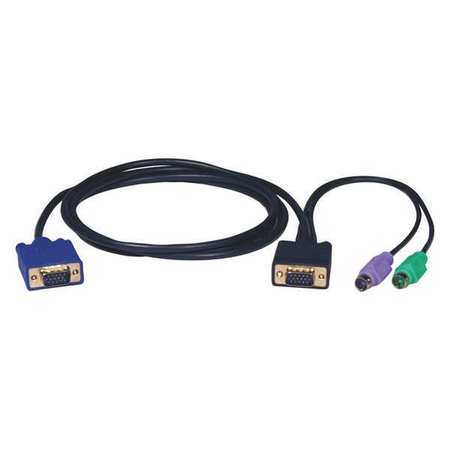 PS/2 Cable Kit for KVM B004-008,10ft -  TRIPP LITE, P750-010