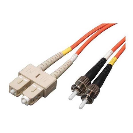 Tripp Lite Fiber Optic Cable, MMF, 62.5, SC/ST, 2m N304-006 | Zoro.com