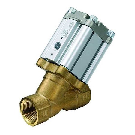 Smc Angle Seat Valve, 1/2