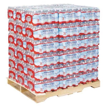 Crystal Geyser Alpine Pallet Water, 16.9 Oz Bottle 35001 8 | Zoro.com