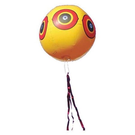 Bird Barrier Bird Scare Eye Balloon, Yellow SD-SE10 | Zoro.com