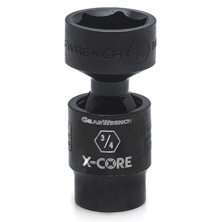 3/8"" Drive 6 Pt Std X-Core™ Pinless UNV Impact SAE Socket 11/16 -  GEARWRENCH, 84485