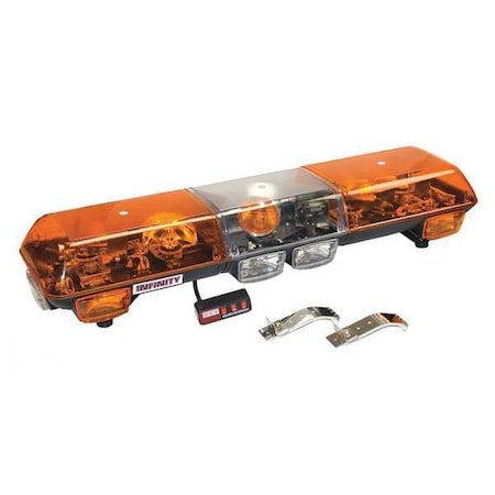 Wolo Halogen Light Bar, Amber 7000-A | Zoro.com