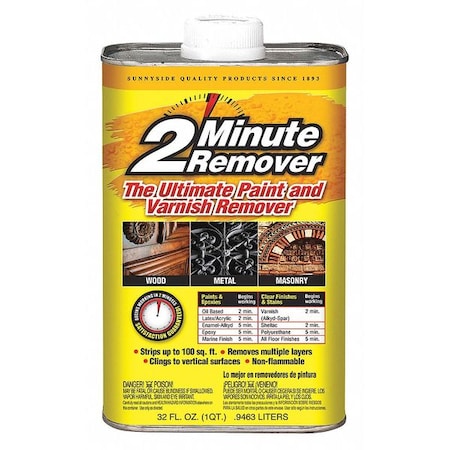 Sunnyside Paint Varnish Remover, Methylene Chloride 63932 