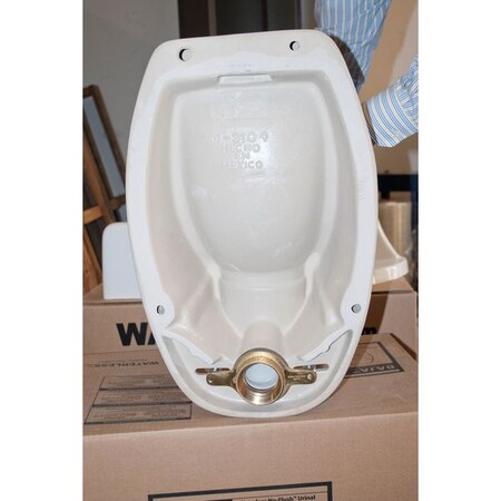 Waterless No-Flush Urinal Waterless Urinal, Wall Mount 2104 | Zoro.com