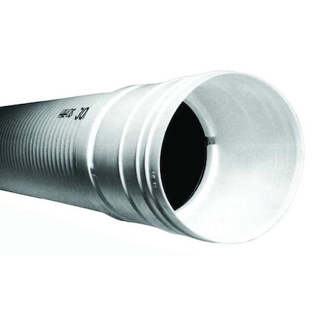 pipe corrugated zoro inch drainage ft foot perforated ads triple advanced systems filter mfr