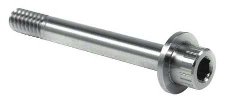 #8-32 Socket Head Cap Screw, Plain Aluminum, 3-9/16 in L -  ZORO SELECT, ZPS72008C54