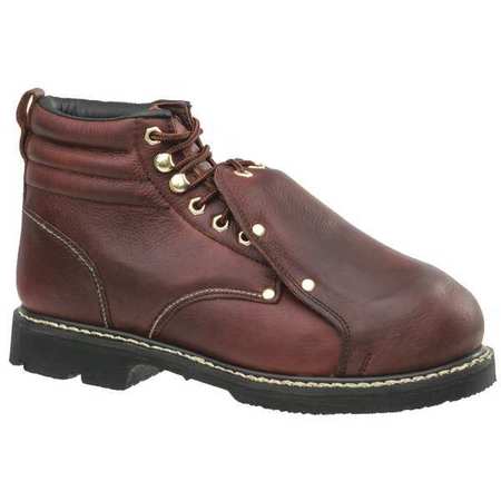 Size 14 Men's 6"" Work Boot Steel Work Boots, Brown -  GOLDEN RETRIEVER OUTDOOR FOOTWEAR, 8940