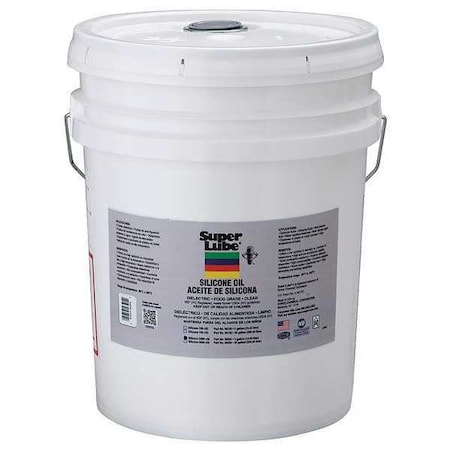 Super Lube Pure Silicone Oil, 5000cSt Pail, 5 Gal. 56505 | Zoro.com