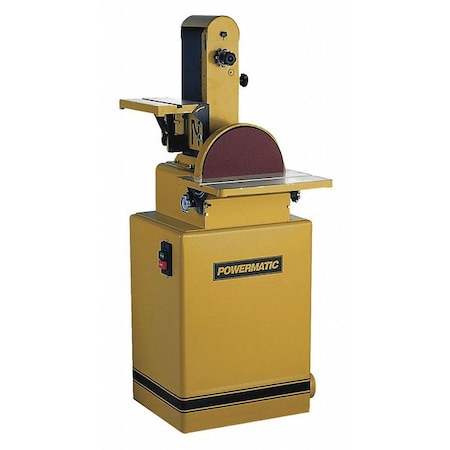 sander belt disc powermatic 31a 2hp dt switch manual 3ph 460v 115v hz zoro disk x48 phase combo machine felder