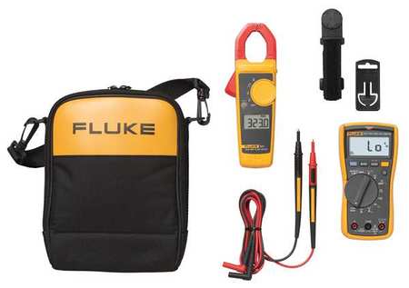 Multimeter and Clampmeter Kit -  FLUKE, FLUKE-117/323