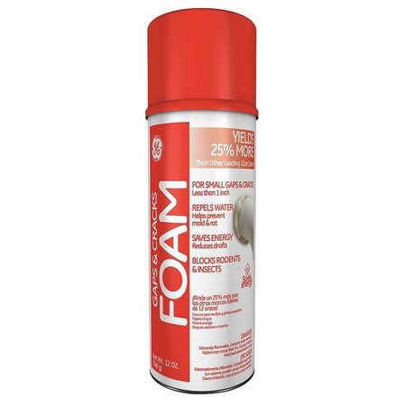 pale sealant insulating 12oz foam yellow zoro