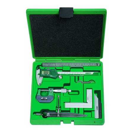 Measuring Tool Kit,(6) pcs -  INSIZE, 5062-E