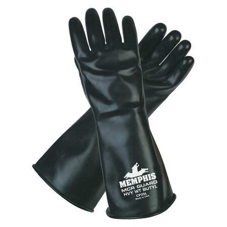 butyl gloves mcr rubber safety chemical resistant zoro guard xl grainger glove mil mfr fullsource cp25 ppe quick