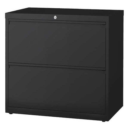 Hirsh 14971 30 Wide Hl10000 Lateral File Cabinet 2 Drawer Black