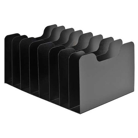 Buddy Products File Separator, Steel, Black, 8 Comp 0580-4 | Zoro.com