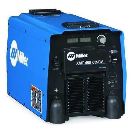 Multiprocess Welder, XMT(R) 450, Phase Single; Three ,230 to 460V AC ,450A @ 37V DC,100% -  MILLER ELECTRIC, 907481