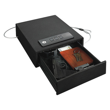 Quick Access Safes, 10 in W, 4 1/2 in H -  STACK-ON, QAS-1810-E