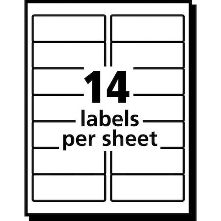 Avery Avery® Clear Easy Peel® Address Labels for Inkjet ...