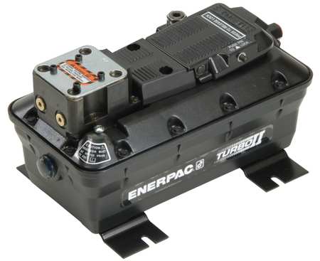 PASG3002SB, Turbo II Air Hydraulic Pump, Mount for Single DO3 Valve, 180 in3/min Oil Flow at 100 psi -  ENERPAC