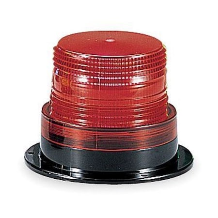 Federal Signal Low Profile Warning Light, Strobe, Red LP6-012-048R ...
