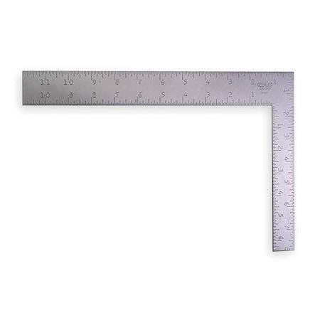 Stanley Square, Carpenters, Steel, 12 x 8 In 45-912 | Zoro.com