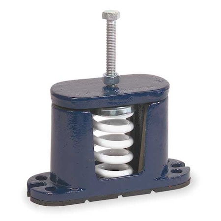 Mason Floor Mount Vibration Isolator, Spring 5XR50 | Zoro.com