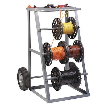 wire caddy reel duty heavy rt3 12p rack giant zoro globalindustrial storage
